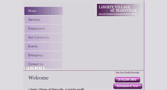 Desktop Screenshot of libertyvillageofmaryville.com